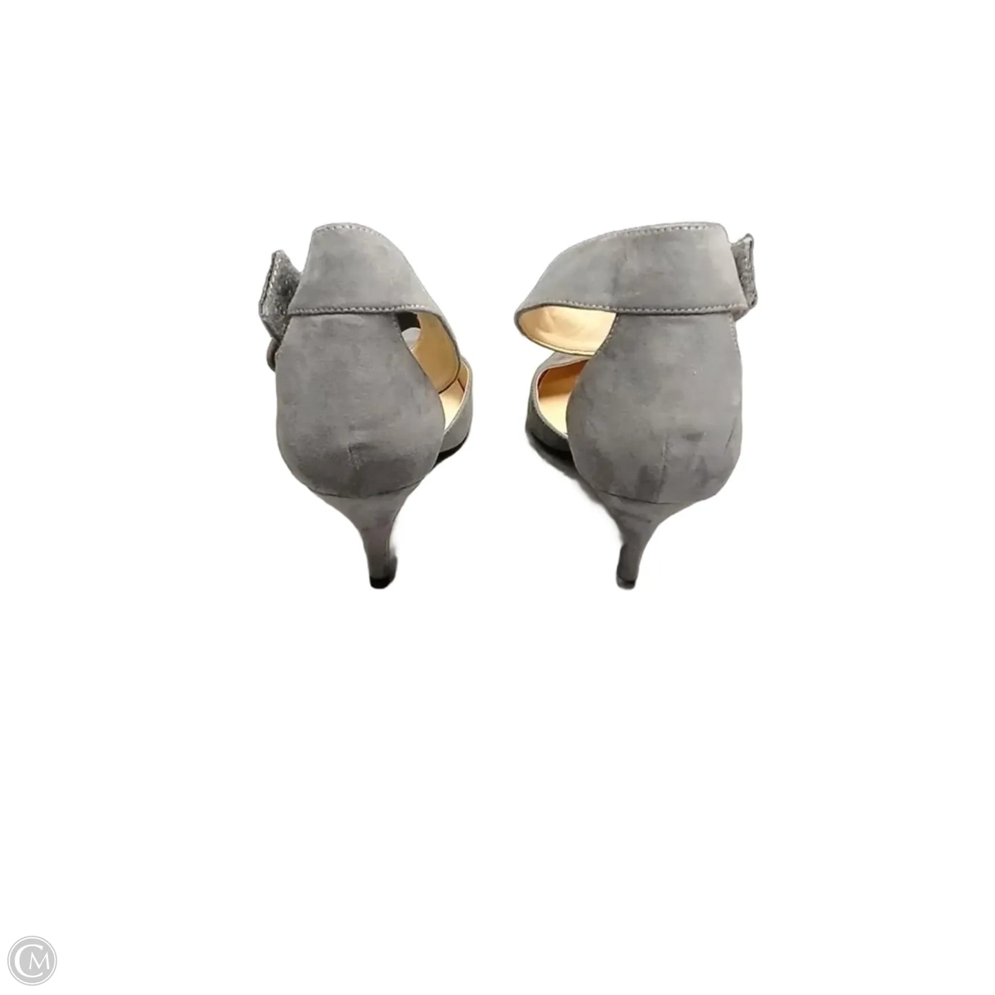 Shoes Heels Stiletto By Cato In Grey, Size: 11