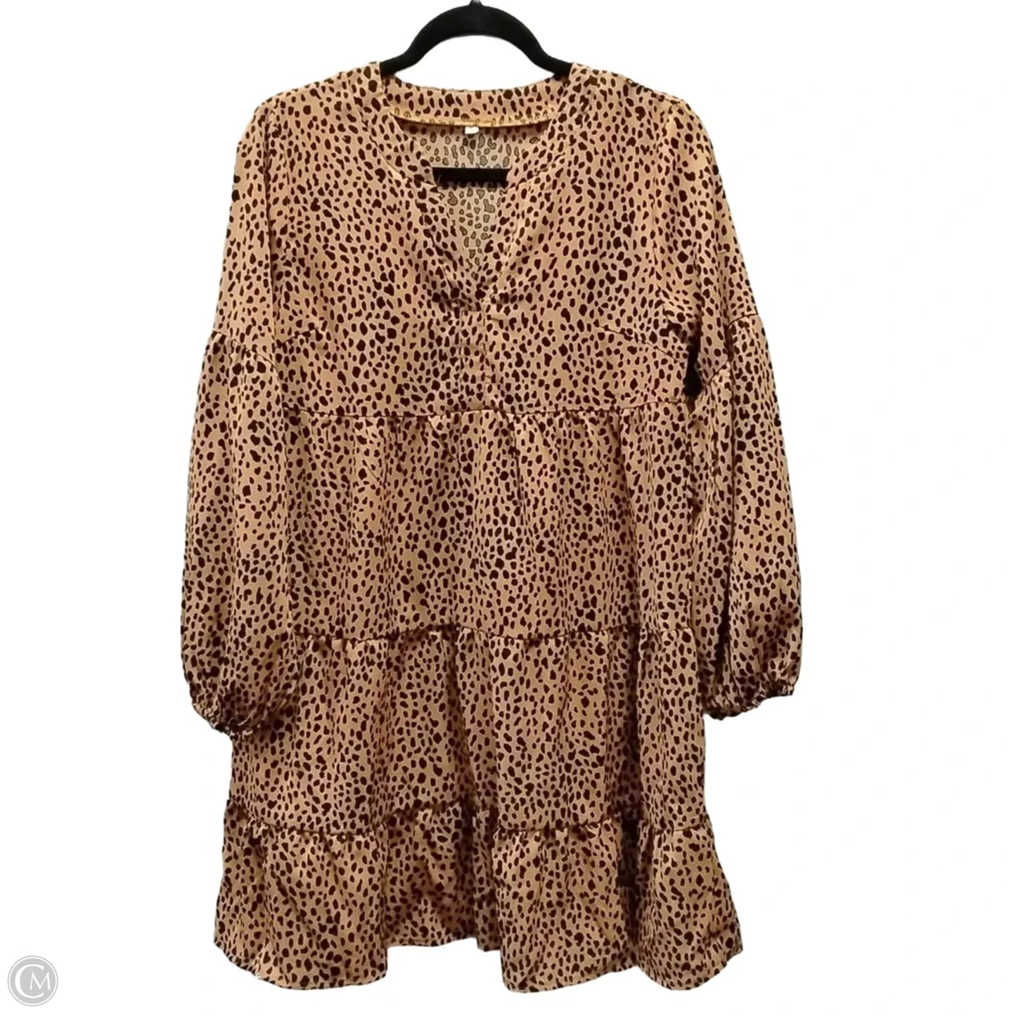 Dress Casual Maxi By Clothes Mentor In Leopard Print, Size: S
