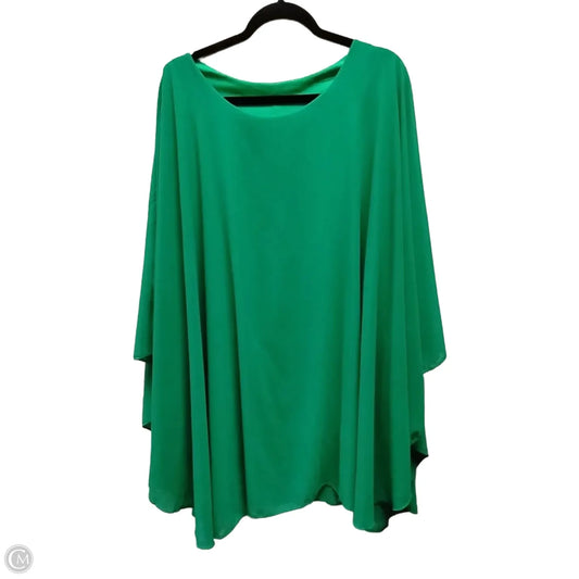 Dress Casual Short By Clothes Mentor In Green, Size: 2x