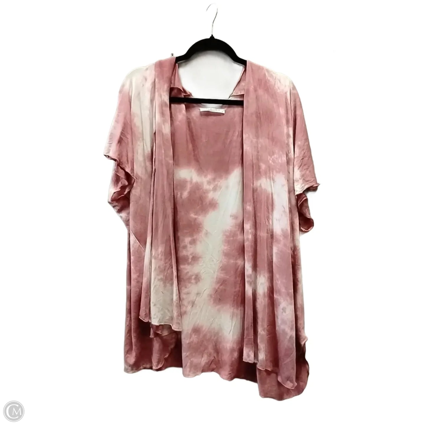Kimono By Chris And Carol In Tie Dye Print, Size: S