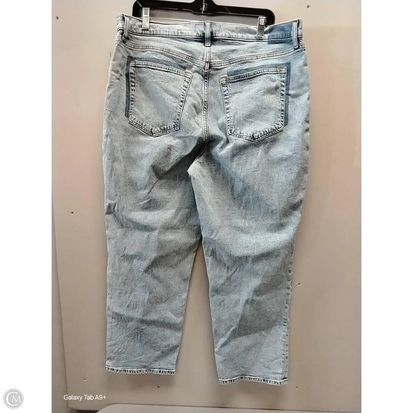 Jeans Straight By Abercrombie And Fitch In Blue, Size: 18