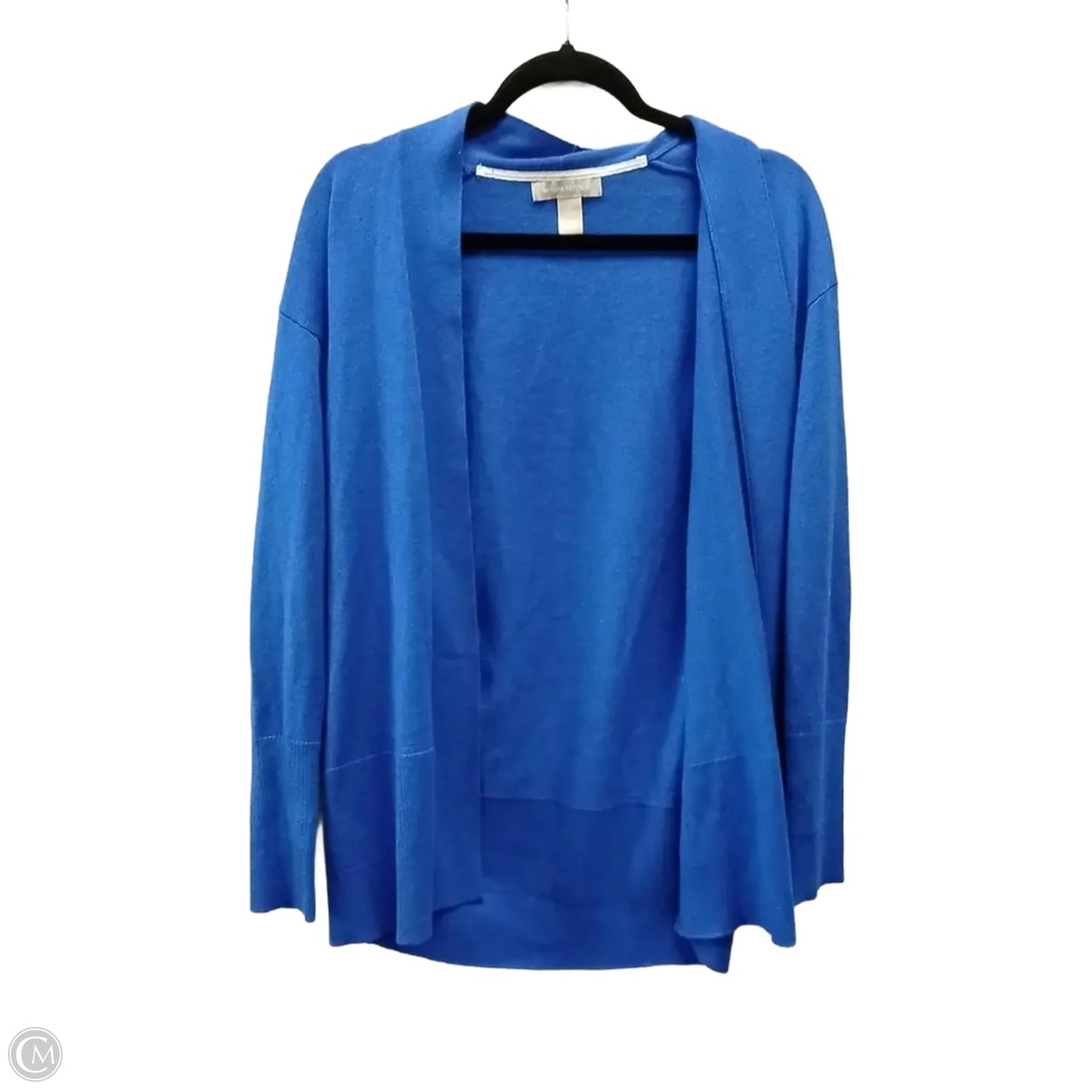 Sweater Cardigan By Banana Republic In Blue, Size: S