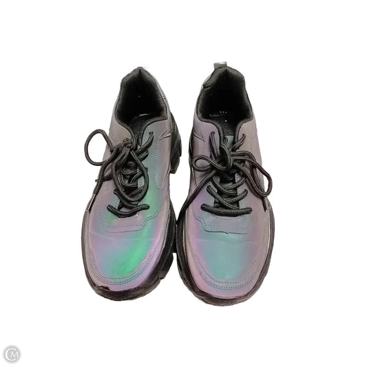 Shoes Heels Platform By Clothes Mentor In Purple, Size: 8.5