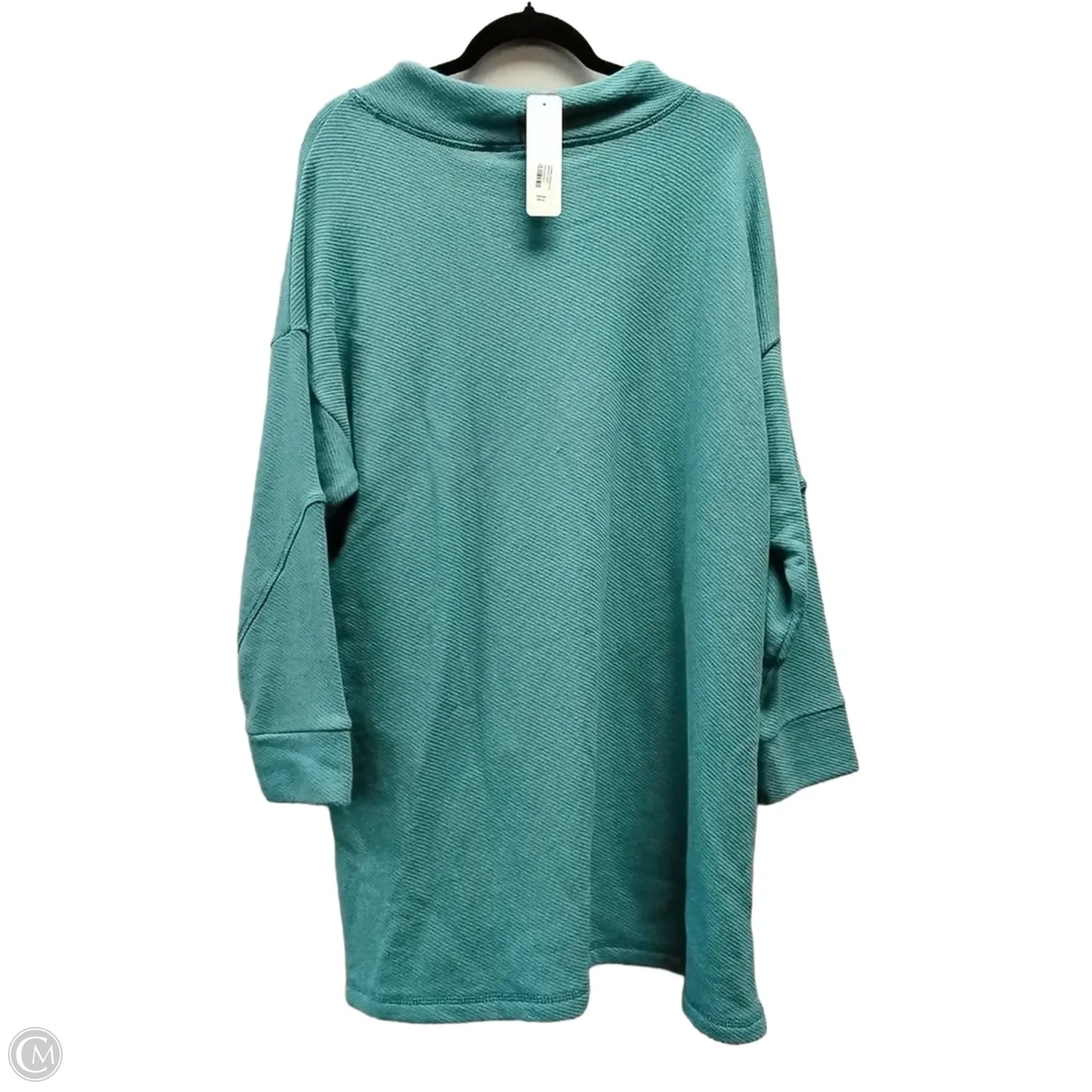 Sweatshirt Collar By Soft Surroundings In Blue, Size: 2x