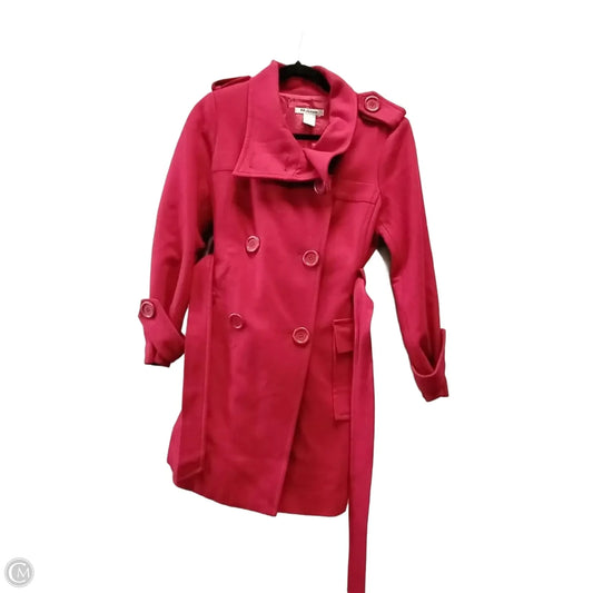 Coat Peacoat By Clothes Mentor In Red, Size: 6