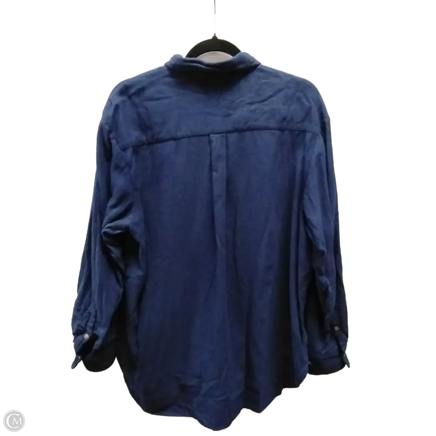 Top Long Sleeve By Gap In Blue, Size: M