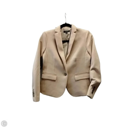 Blazer By Ann Taylor In Tan, Size: 0p