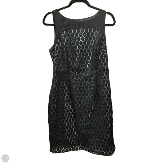 Dress Casual Midi By Worthington In Black & Blue, Size: 10