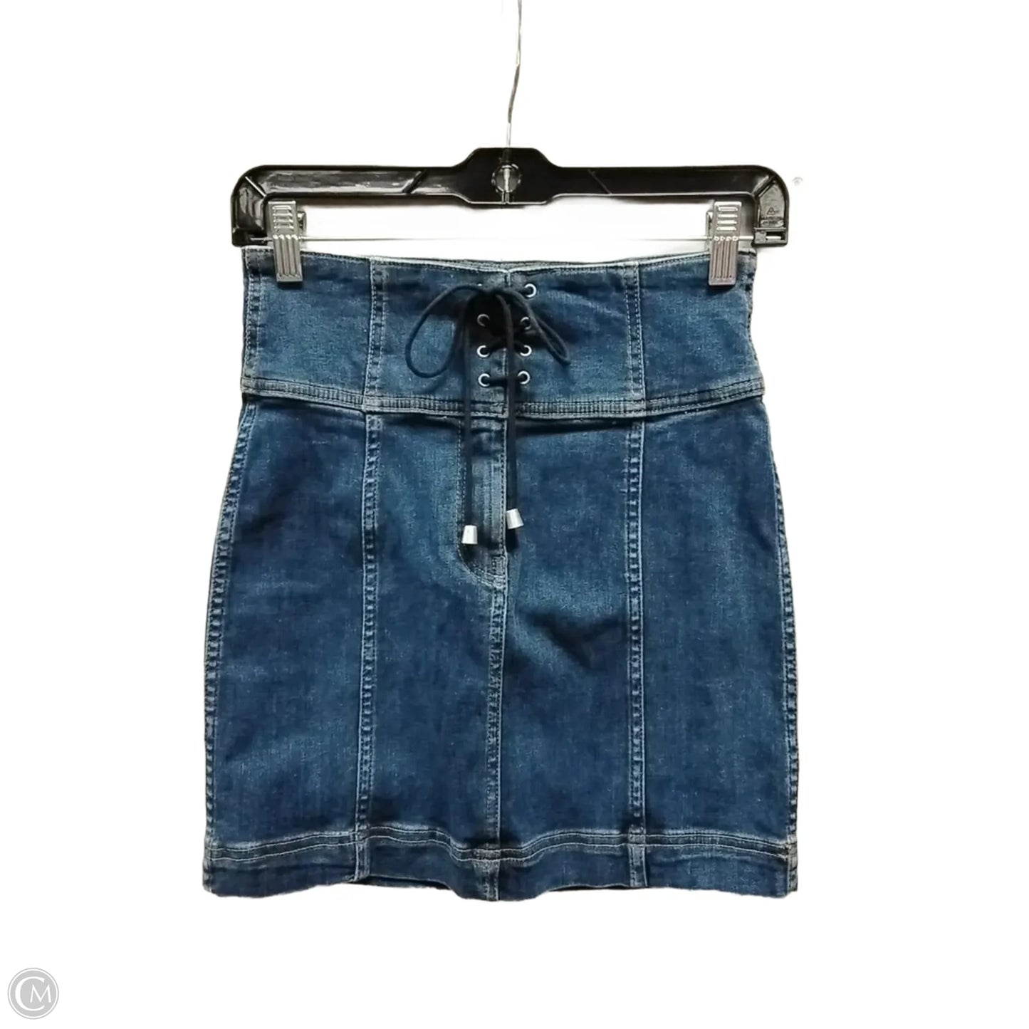 Skirt Mini & Short By Free People In Blue, Size: 2