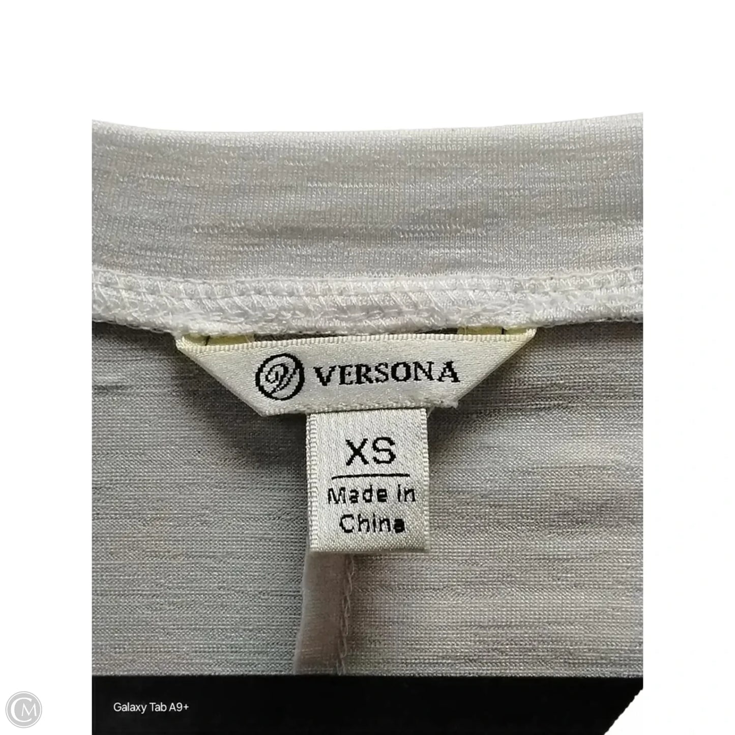 Top Long Sleeve By Versona In Tie Dye Print, Size: Xs