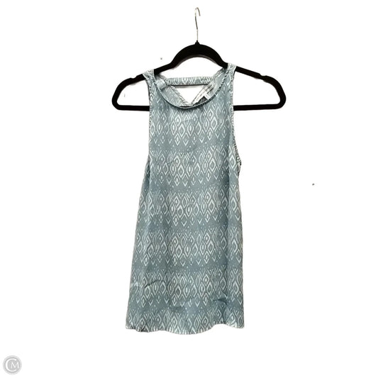 Top Sleeveless Basic By Cupcakes And Cashmere In Geometric Pattern, Size: Xs