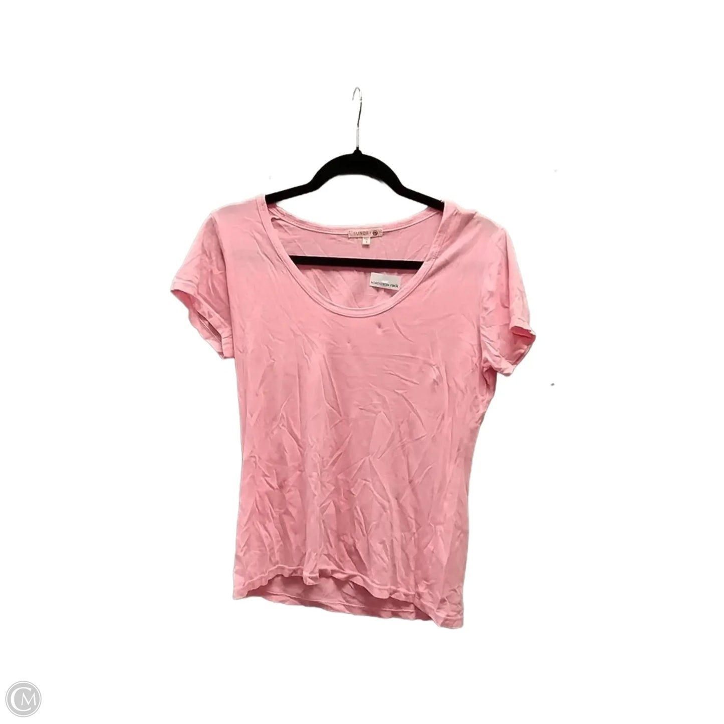 Top Short Sleeve Basic By Sunday In Pink, Size: 0
