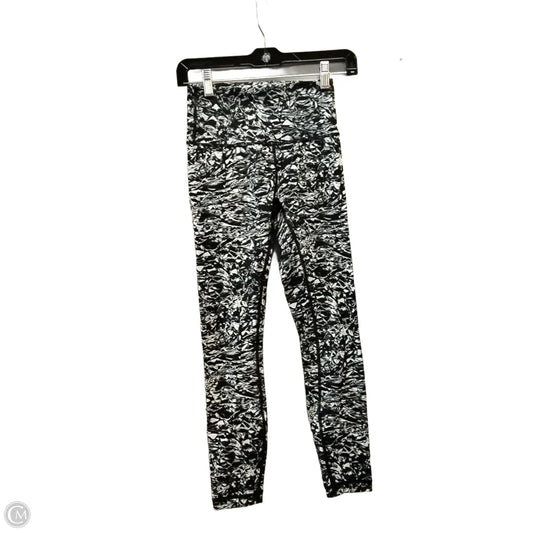 Athletic Pants By Lululemon In Multi-colored, Size: 4
