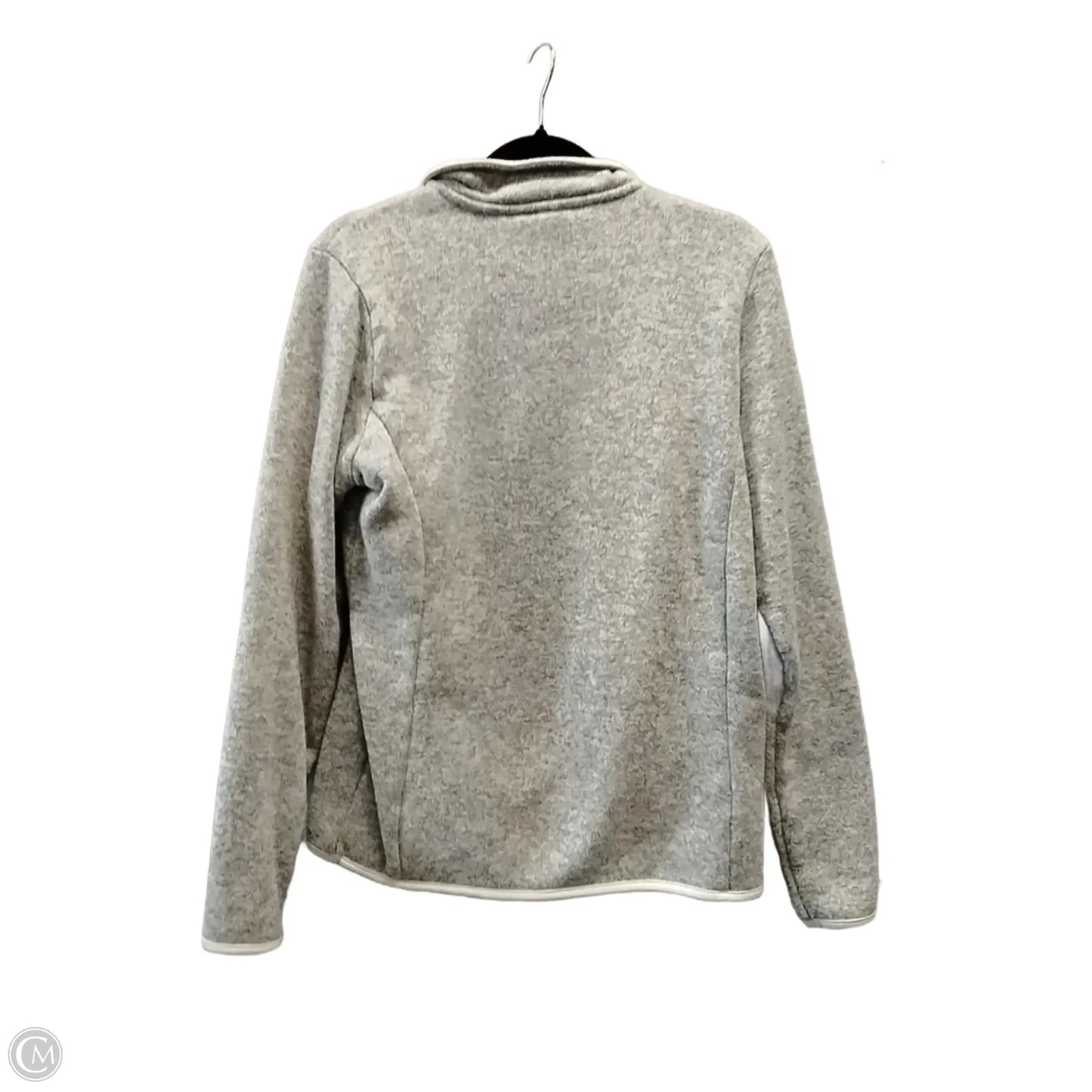 Sweatshirt Collar By Clothes Mentor In Grey, Size: Xl