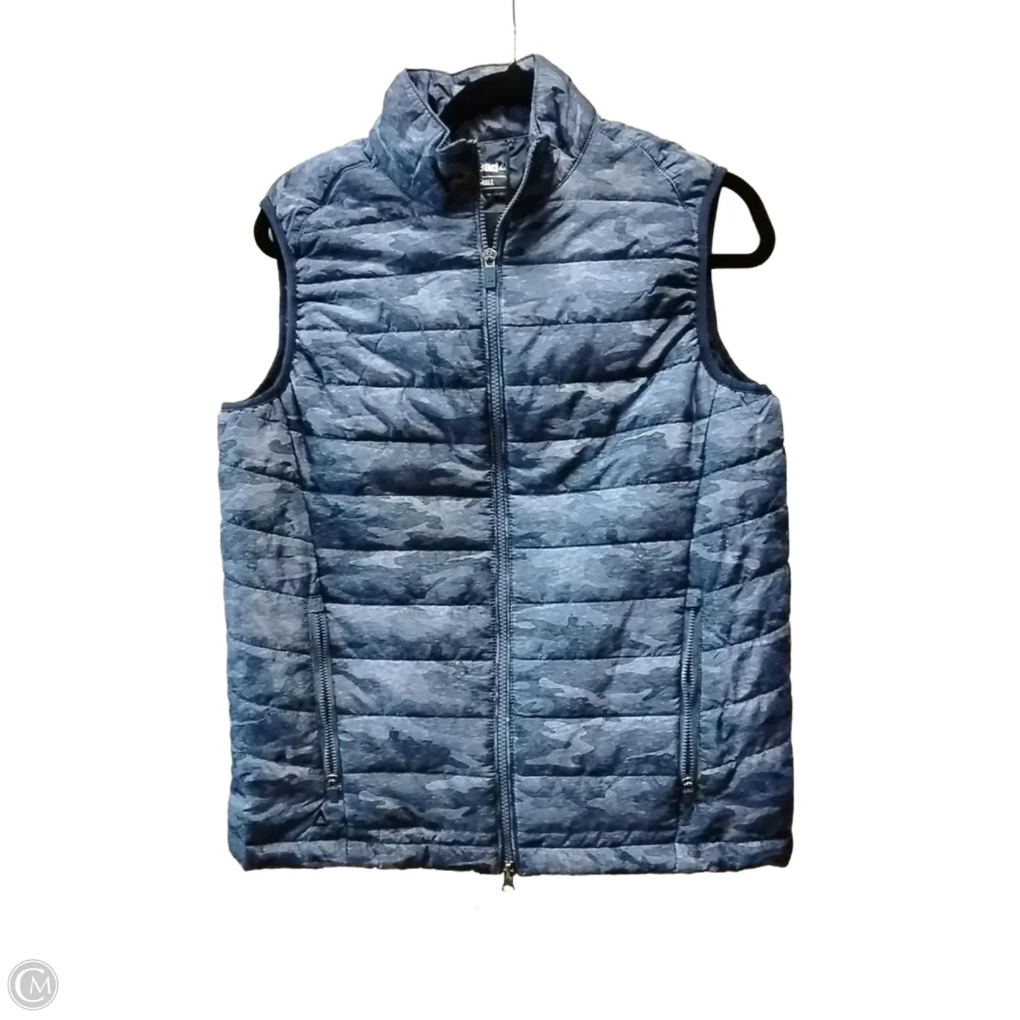 Vest Puffer & Quilted By Clothes Mentor In Blue, Size: S