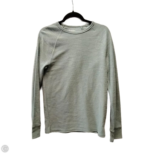 Sweatshirt Crewneck By Clothes Mentor In Green, Size: S