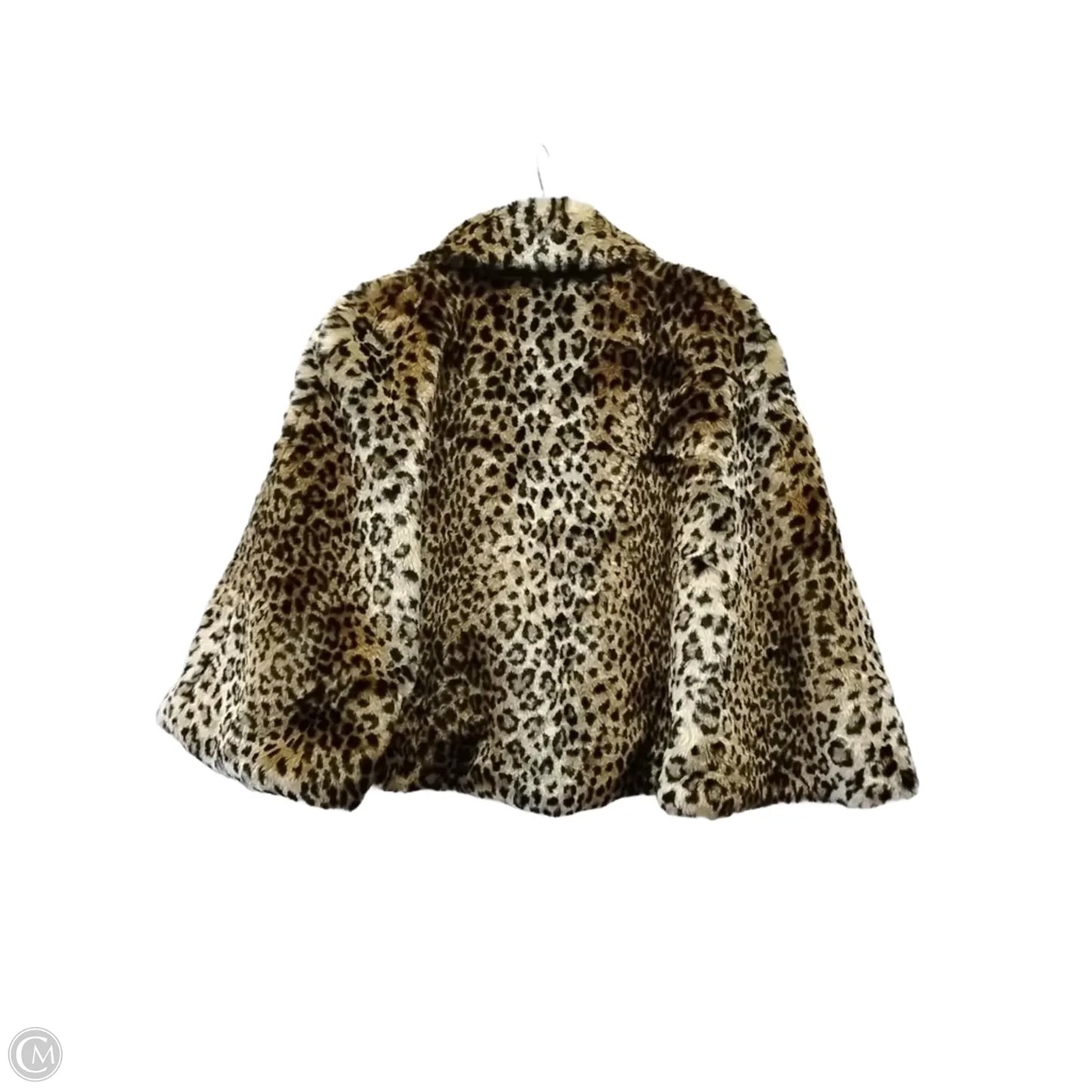 Vest Faux Fur & Sherpa By East 5th In Leopard Print, Size: L