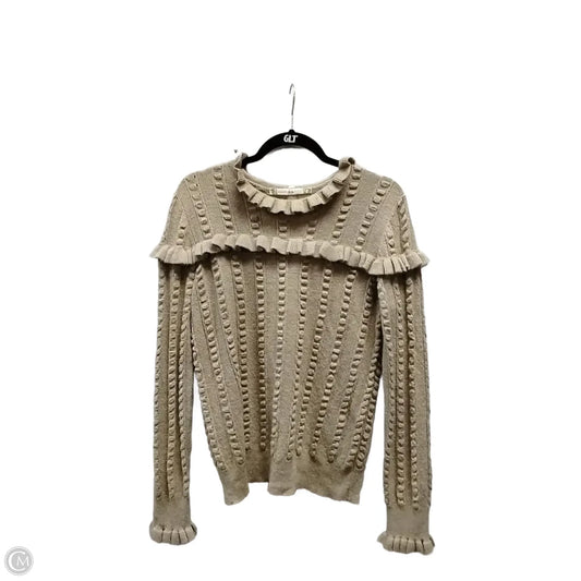 Sweater By Chelsea And Violet In Tan, Size: L