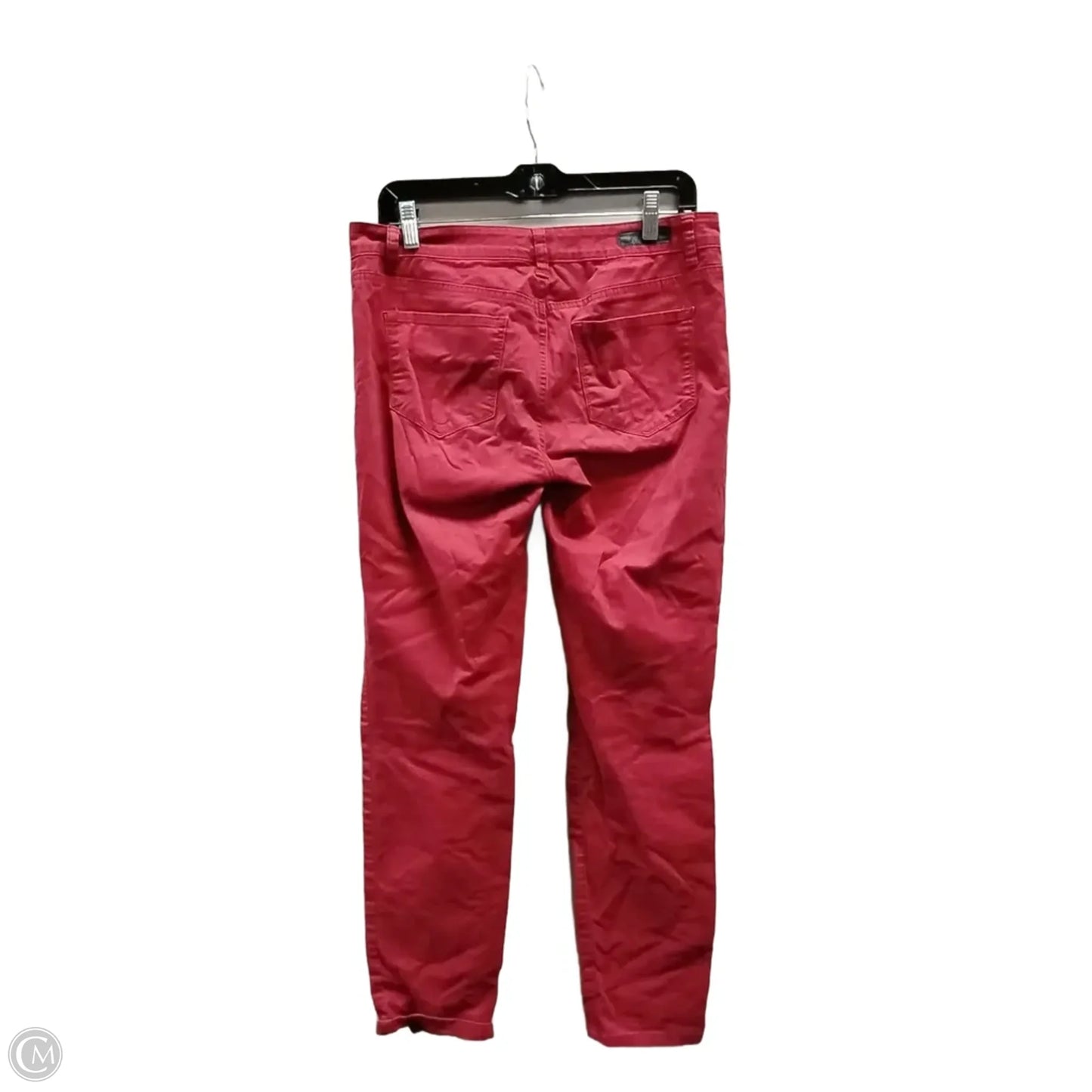 Jeans Jeggings By Calvin Klein In Red, Size: 10