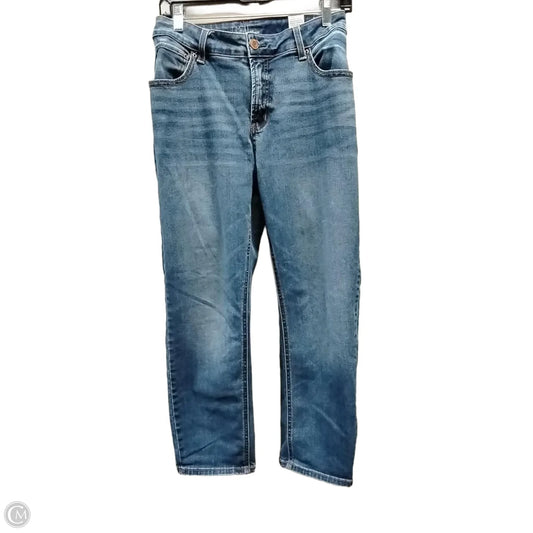 Jeans Straight By Time And Tru In Blue, Size: 16