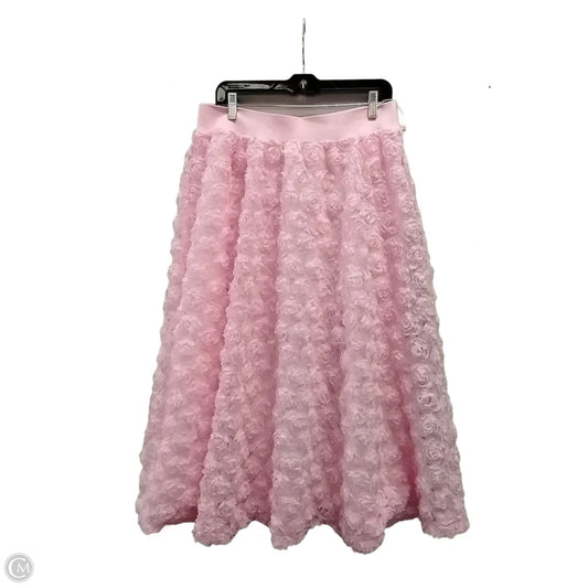 Skirt Maxi By Cato In Pink, Size: L