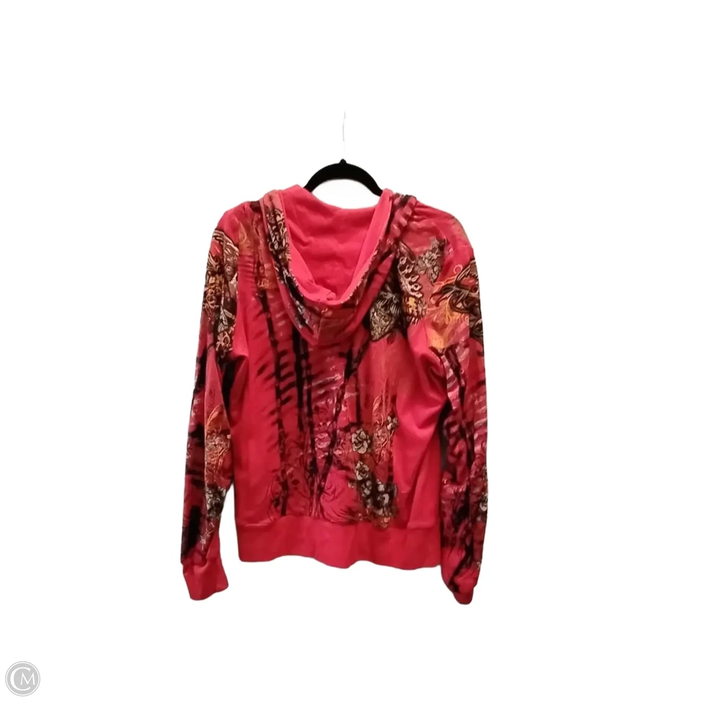 Sweatshirt Hoodie By Clothes Mentor In Multi-colored, Size: L