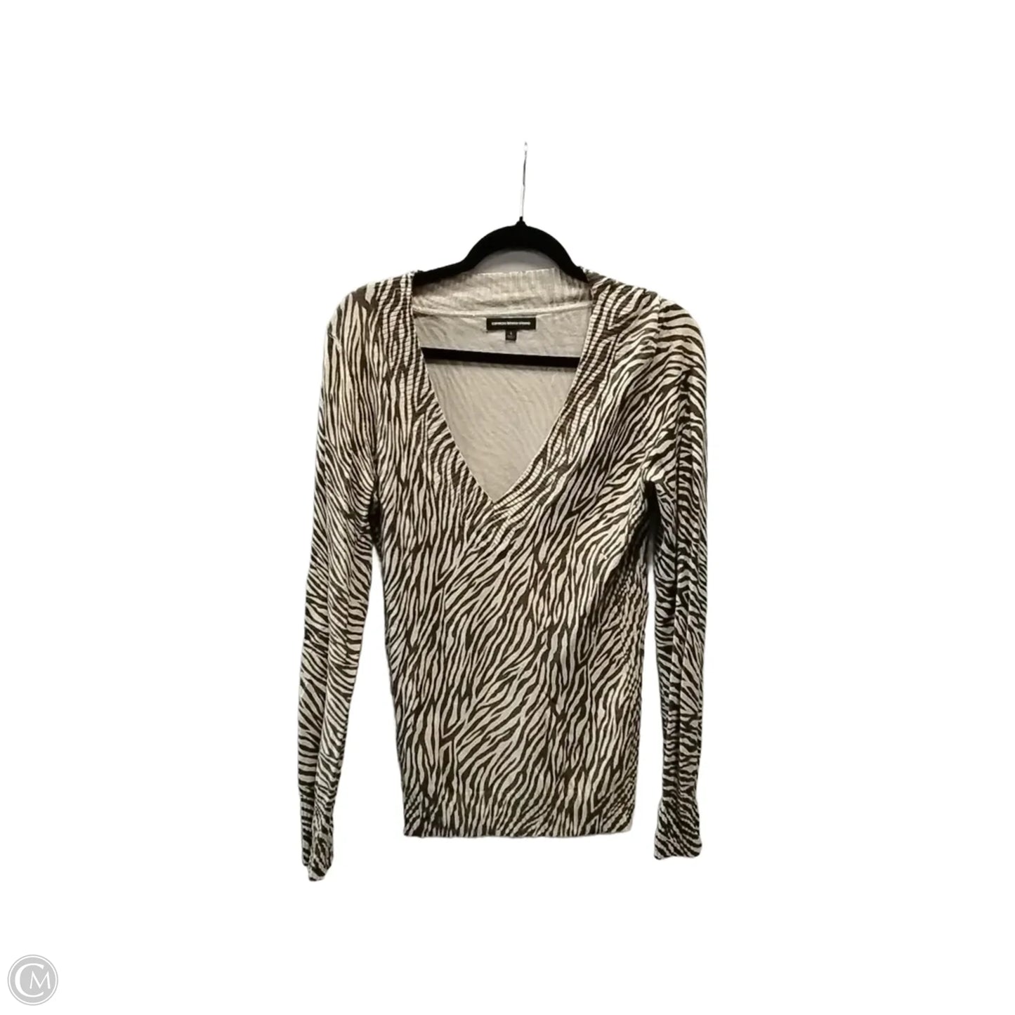 Sweater By Express Design Studio In Animal Print, Size: L