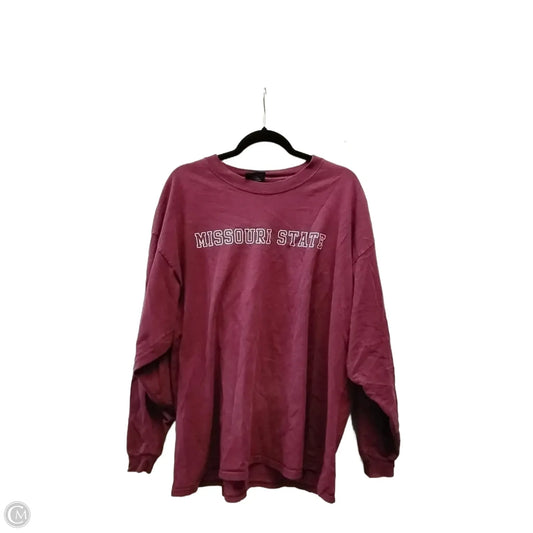 Top Long Sleeve By Clothes Mentor In Mauve, Size: Xxl