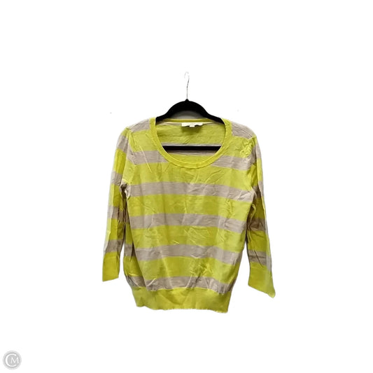 Sweater By Loft In Striped Pattern, Size: L