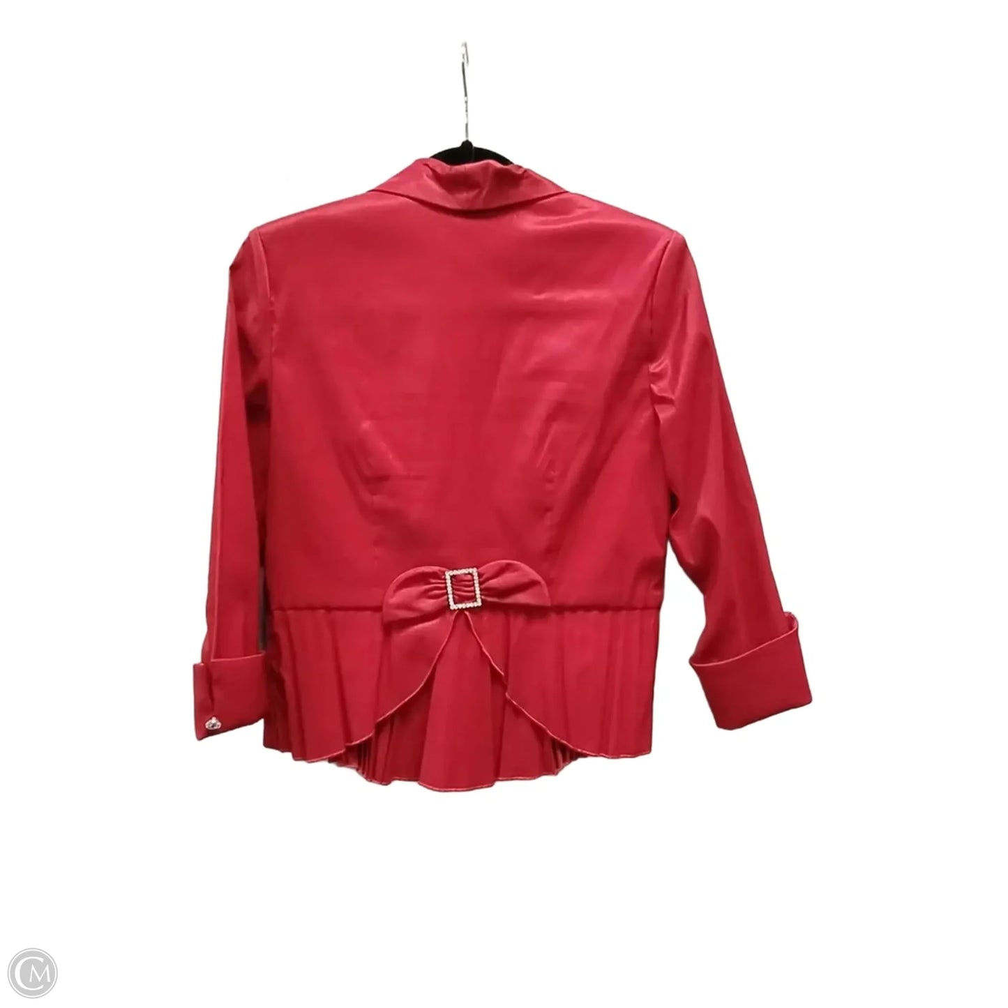 Top Long Sleeve By J.r. Nites In Red, Size: 12