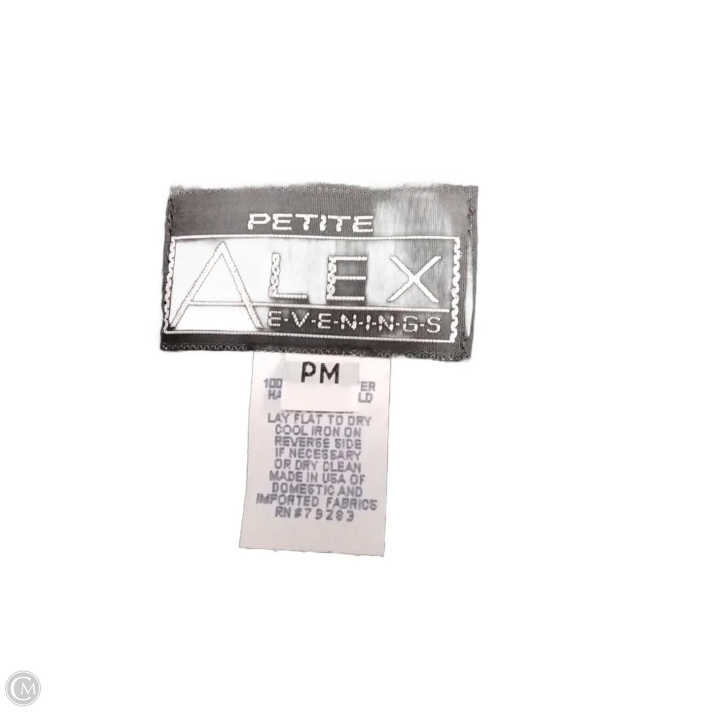 Skirt Maxi By Alex Evenings In Black, Size: Mp