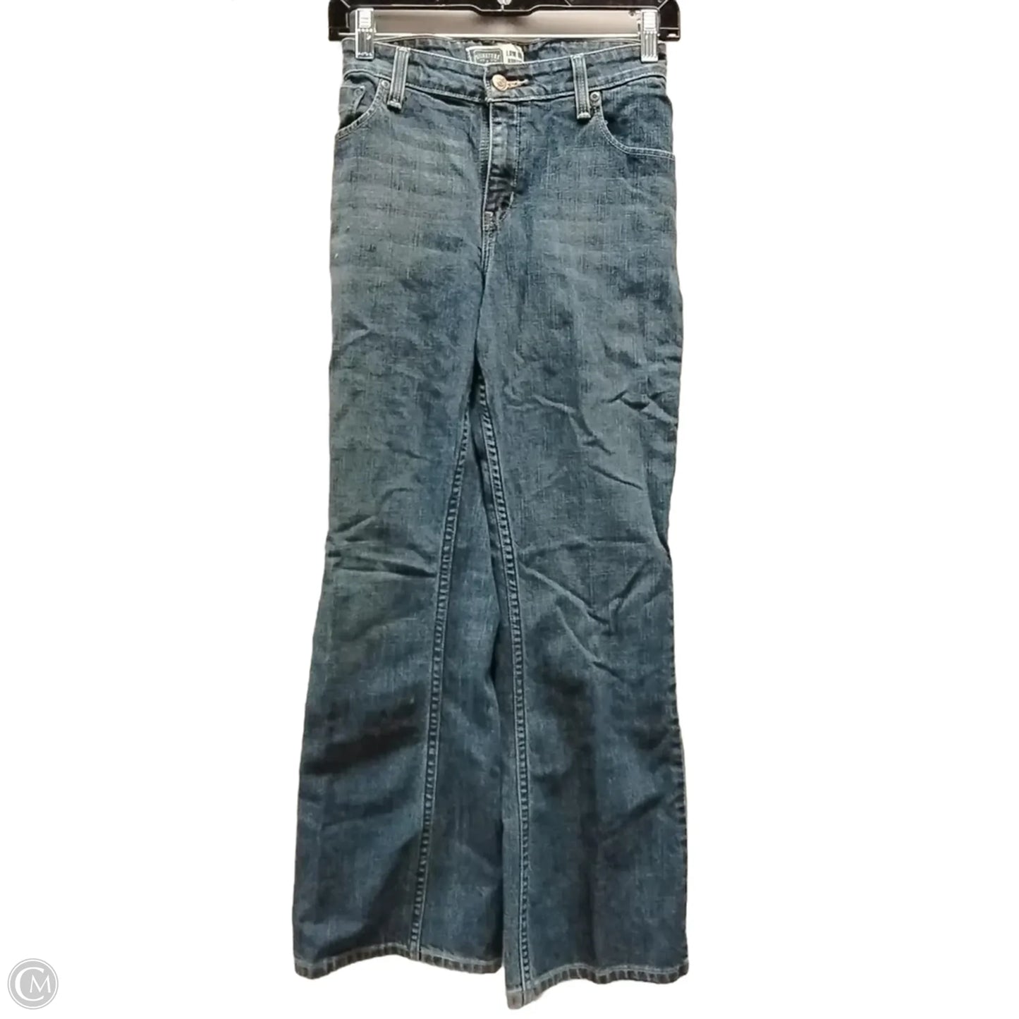 Jeans Boot Cut By Levis Signature In Blue, Size: 12