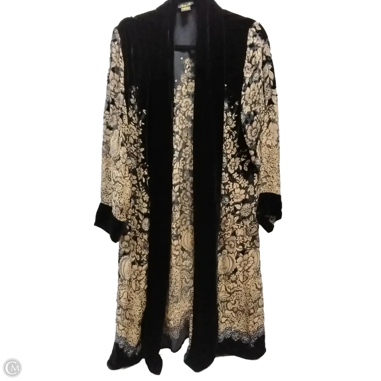 Kimono By Clothes Mentor In Multi-colored, Size: 8