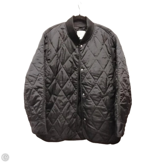Coat Puffer & Quilted By H&m In Black, Size: M