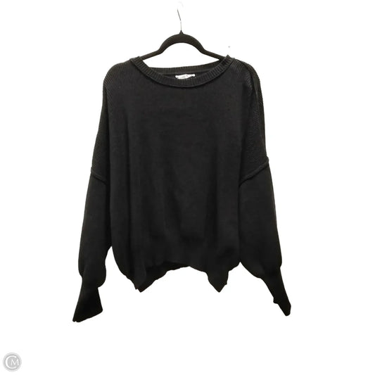 Sweater By Double Zero In Black, Size: L