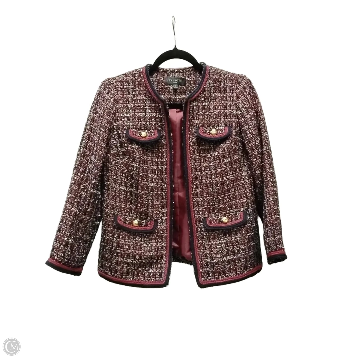 Blazer By Talbots In Multi-colored, Size: 2p