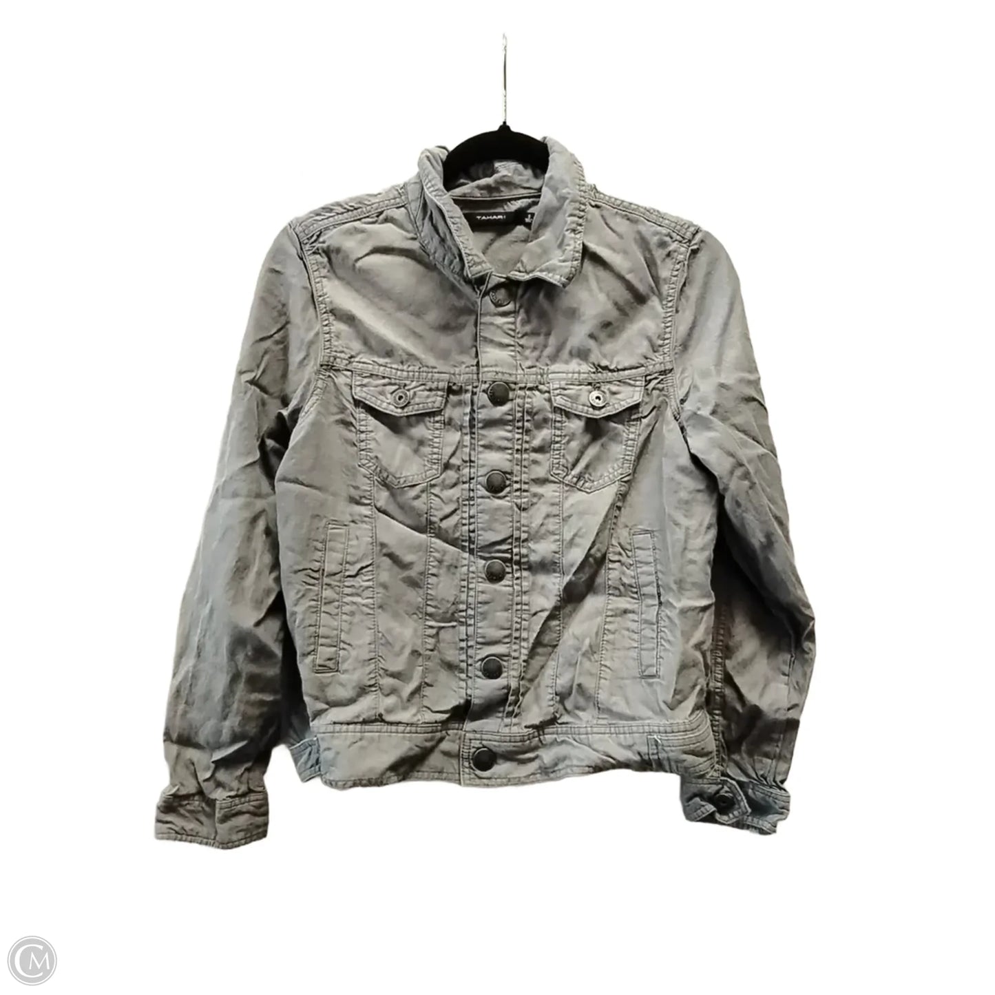 Sweatshirt Collar By Thread And Supply In Grey, Size: S