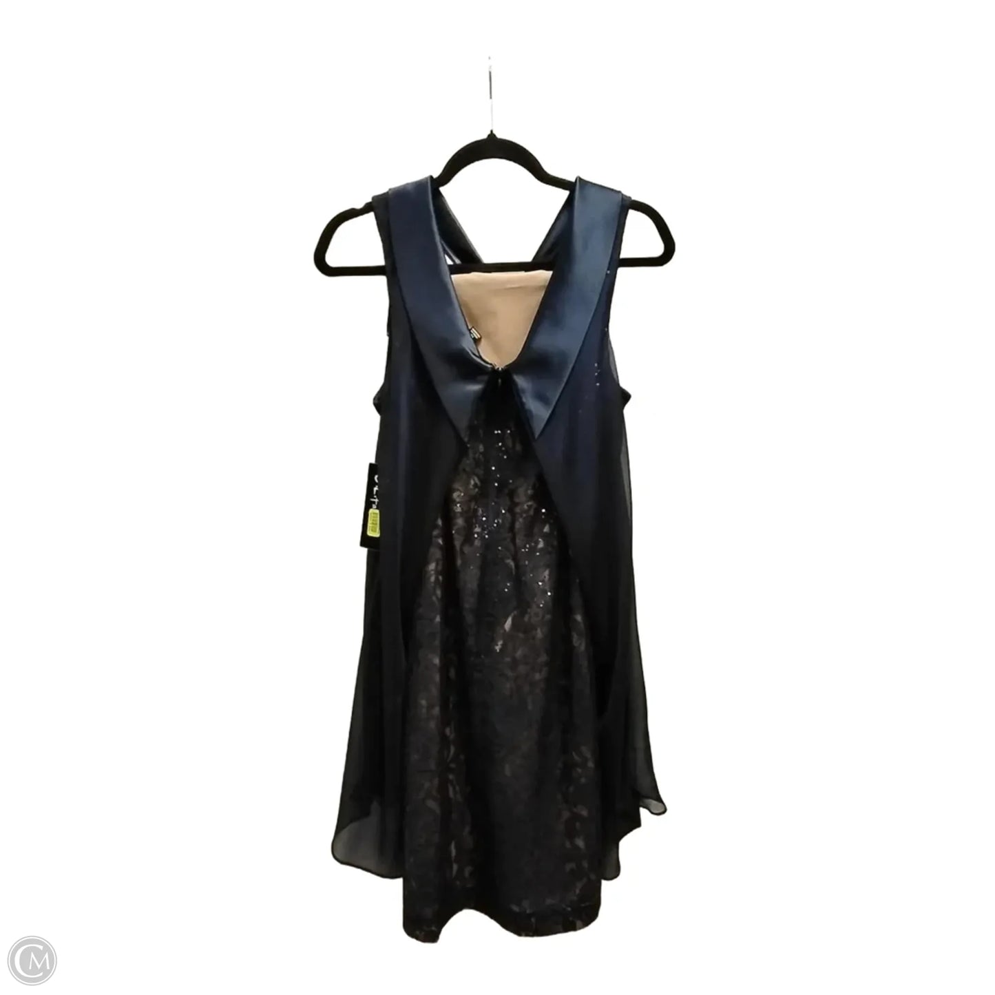 Dress Party Short By Clothes Mentor In Black & White, Size: 14