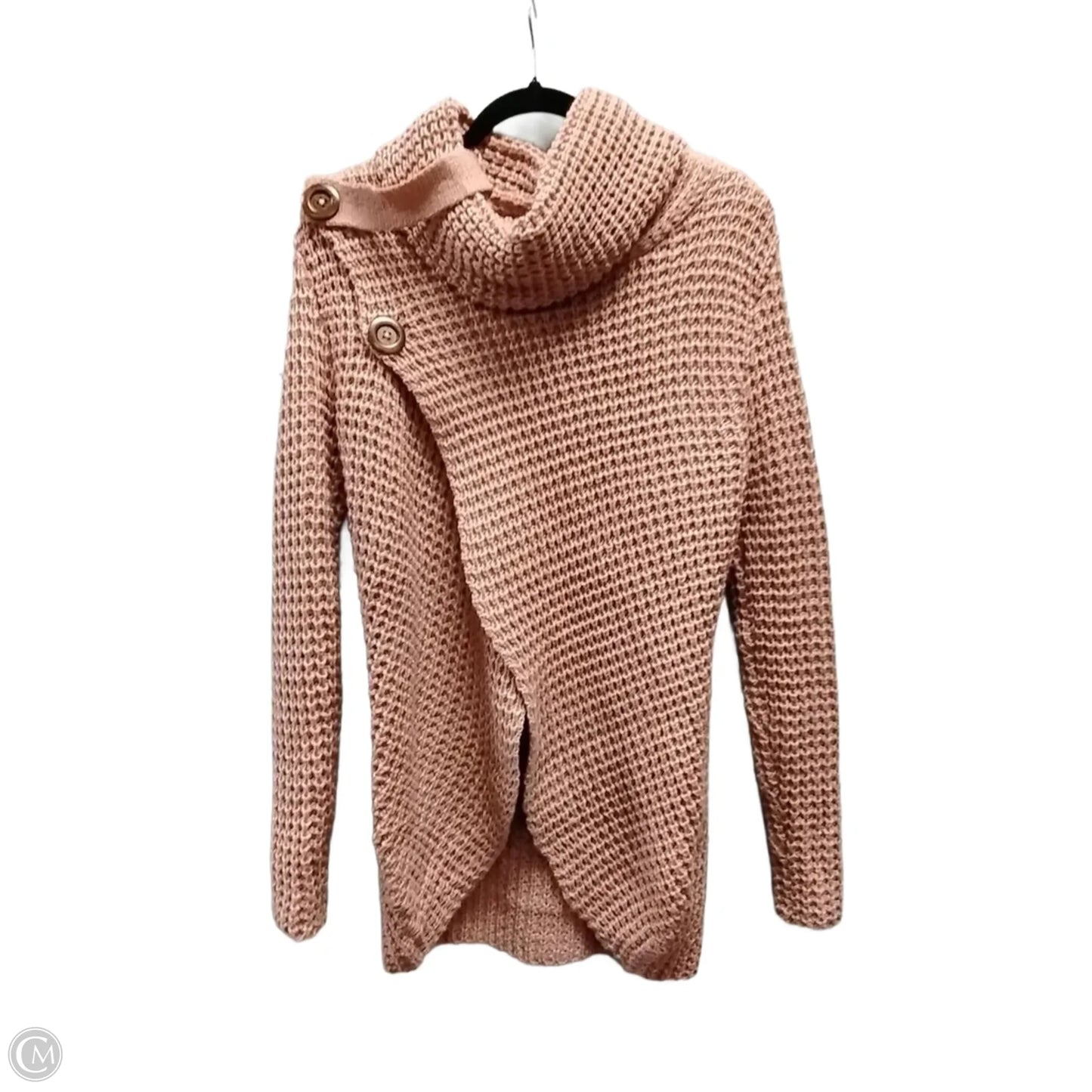 Sweater By Clothes Mentor In Pink, Size: L
