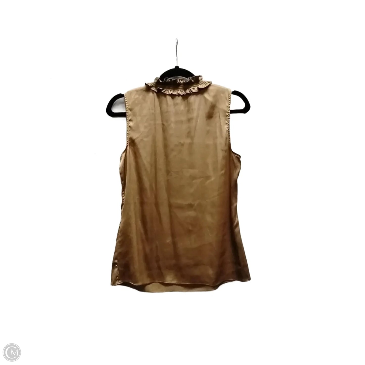 Blouse Sleeveless By White House Black Market In Brown, Size: Xs