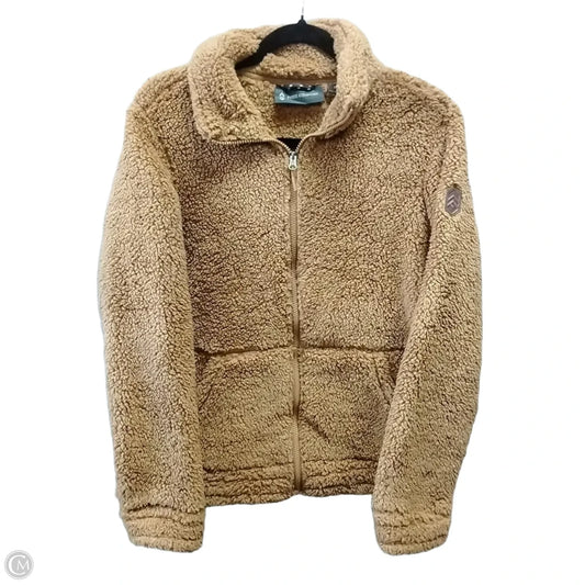 Sweatshirt Collar By Free Country In Orange, Size: M