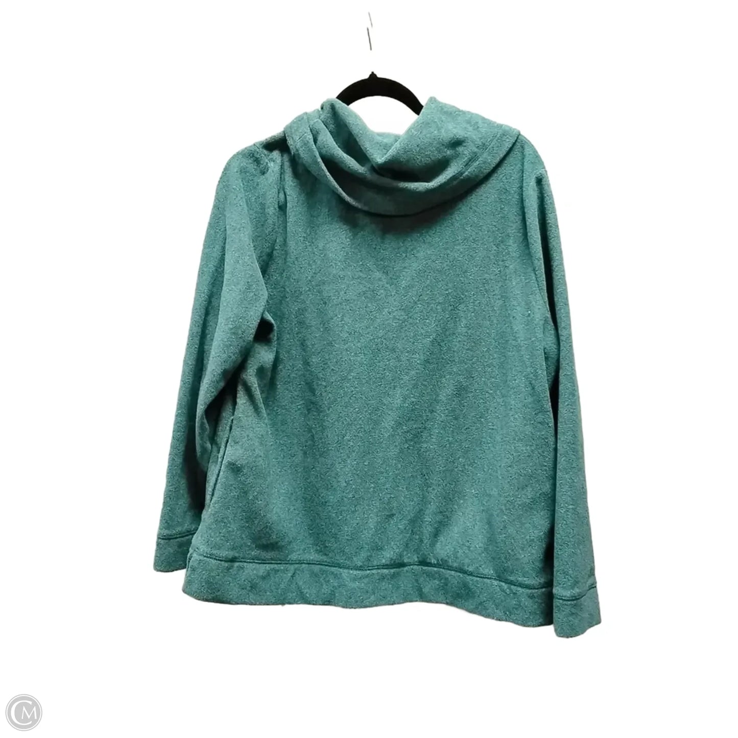 Sweatshirt Collar By L.l. Bean In Green, Size: L