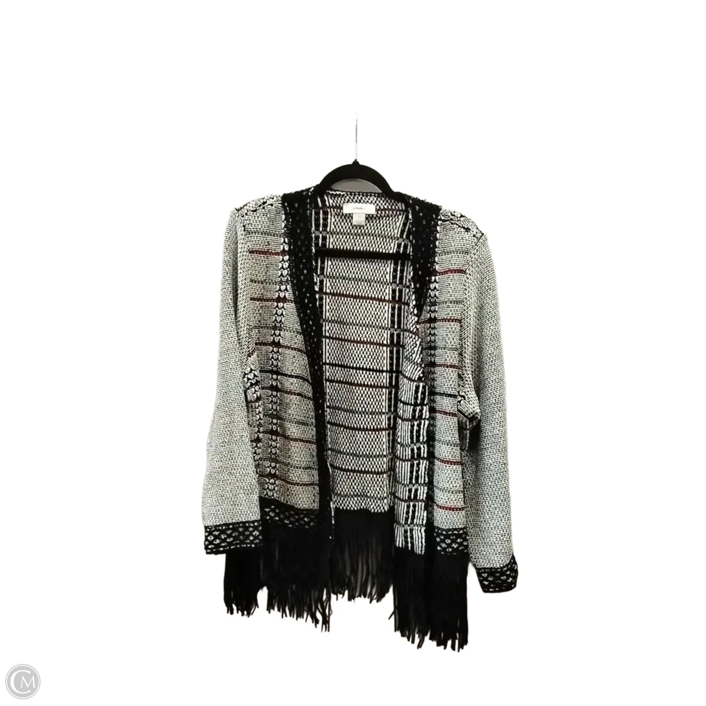 Sweater Cardigan By Cj Banks In Multi-colored, Size: 1x