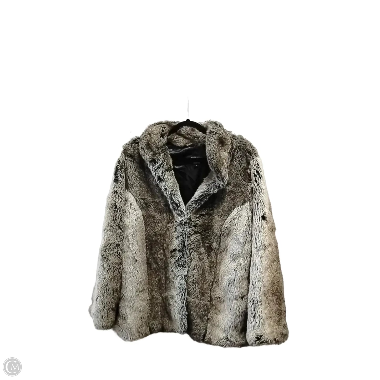 Coat Faux Fur & Sherpa By Clothes Mentor In Brown, Size: S