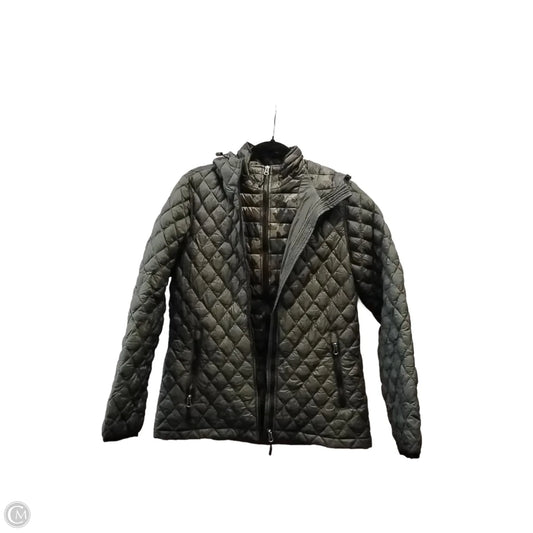 Coat Puffer & Quilted By Reebok In Camouflage Print, Size: M
