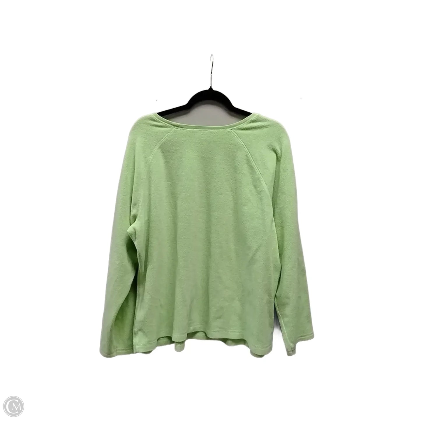 Sweatshirt Crewneck By D&co. In Green, Size: Xl