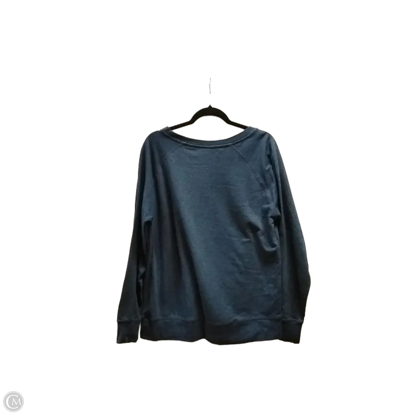 Sweatshirt Crewneck By Clothes Mentor In Blue, Size: Xl