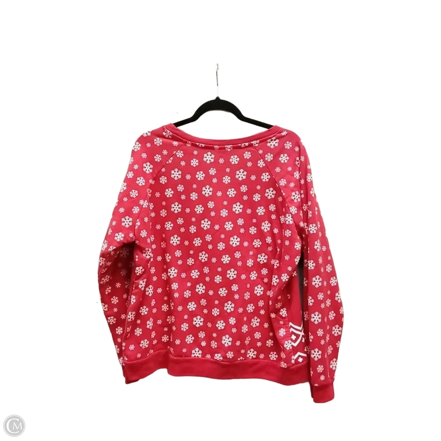 Sweatshirt Crewneck By Disney In Red, Size: Xxl