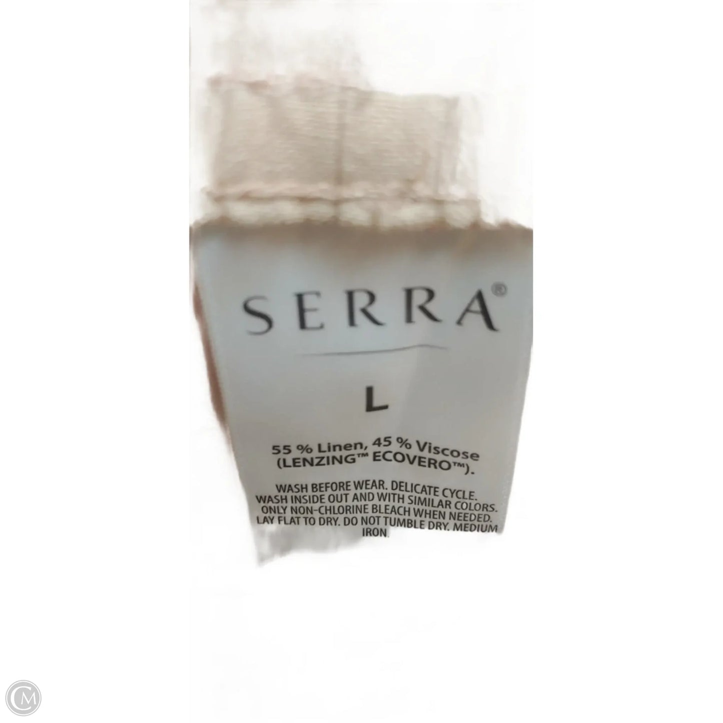 Pants Linen By Serra In Beige, Size: L