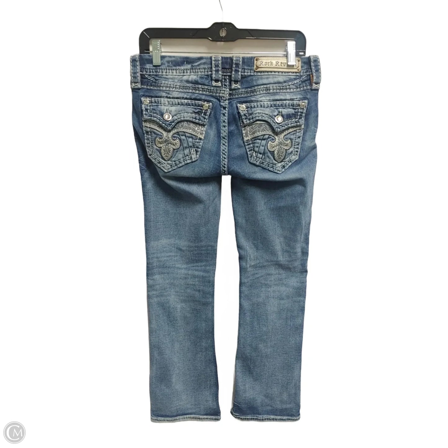 Jeans Boot Cut By Rock Revival In Blue, Size: 6